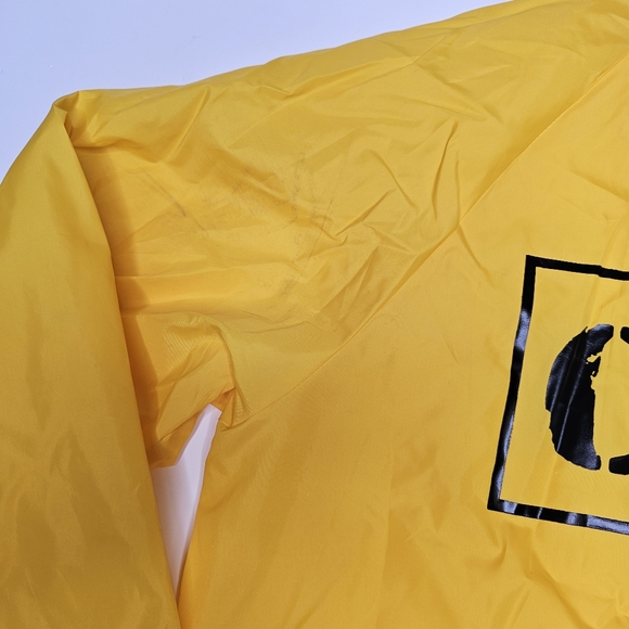 Vintage 90s COPS TV Show Windbreaker Jacket Mens XL Yellow 1996. - Picture 12 of 16
